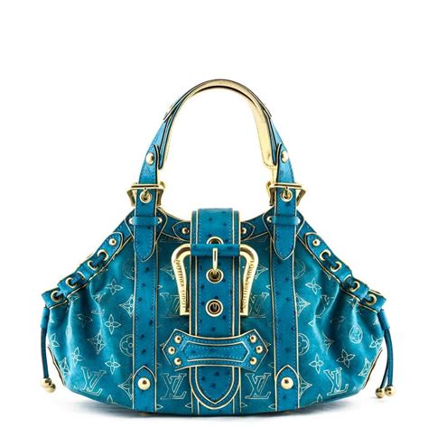 louis vuitton purse with turquoise uttons|Louis Vuitton handbags.